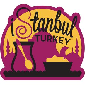 Istanbul Sticker - Weatherproof Vinyl Souvenir Decal