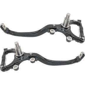 TRQ Steering Knuckle Set Compatible with Chrysler 300 Dodge Challenger Charger Magnum