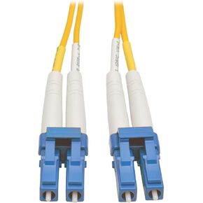 Tripp Lite Duplex Singlemode 8.3/125 Fiber Patch Cable (LC/LC), 3M (10-ft.)(N370-03M), Yellow