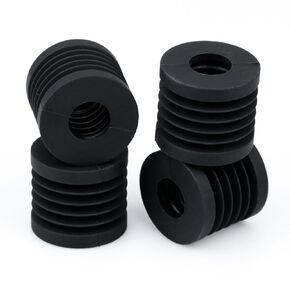 4pcs Silicone Rubber Foot Anti Feet Pads Shock Absorbing Pad Compatible with Bambu Lab X1 Series and P1P Universal 3D Printer Accessories