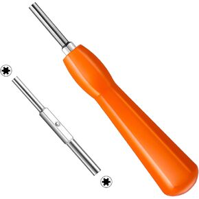 Gamebit Security Screwdriver, Double-ended 3.8mm 4.5mm Gamebit Screwdriver Bit Set Compatible with NES,SNES,N64,GameBoy,Game Cartridges Orange