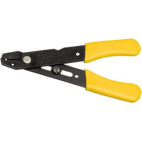Klein Tools 1004 Wire Stripper and Cutter with Hold Open Spring for 12-26 AWG Solid and Stranded Wire, Made in USA, 10-Inch