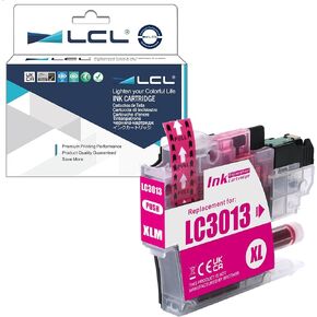 LCL Compatible Ink Cartridge Replacement for Brother LC3011 LC-3011 LC-3013 LC3013 LC-3013Y LC3013Y High Yield MFC-J491DW MFC-J497DW MFC-J895DW MFC-J690DW (1-Pack Yellow)