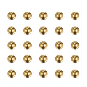 80pcs 3/16" Precision Solid Brass Bearing Balls for Bearings Valves Decoration