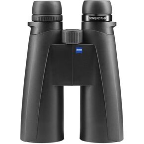 ZEISS Conquest HD Binoculars Waterproof, Compact with LotuTec T HD Coated Glass for Optimal Clarity in All Weather Conditions for Bird Watching, Hunting, Sightseeing, Black