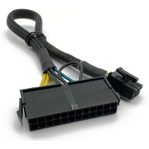 ATX 24-pin to 6-pin ATX Power Adapter Cable for Motherboard Model 3650 3040 7040 in Kuwait