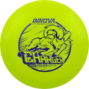 Innova Disc Golf Star Charger Distance Driver High Speed, Straight Flying Distance Driver (Colors Will Vary)