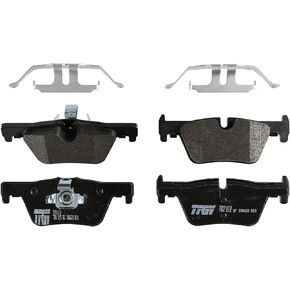 TRW Pro TRM1613 Disc Brake Pad Set For BMW 328i 2012-2016, Rear, And Other Applications