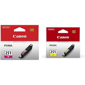 Canon CLI-251 Magenta Compatible to iP7220,iP8720,iX6820,MG5420,MG5520/MG6420,MG5620/MG6620,MG6320,MG7120,MG7520,MX922/MX722 Printers (Pack of 2)