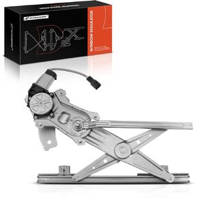 A-Premium Electric Power Window Regulator with Motor Compatible with Saturn Ion 2003-2007 Sedan Coupe Front Passenger Side