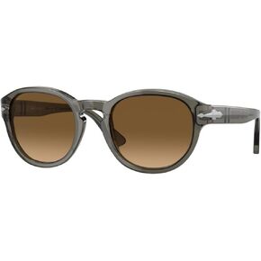 Persol Sunglasses PO 3304 S 1103M2 Grey Taupe Transparent