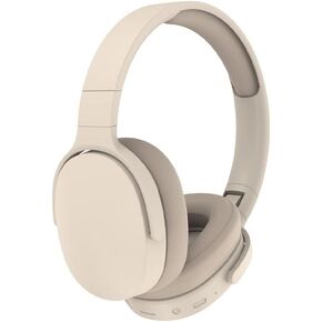 FIKDCMJBluetooth Headphones Over Ear,Wireless Headphones 12H Playtime and Noise Cancelling, HiFi Stereo Foldable Lightweight Headset, Deep Bass with Soft Protein Earpads for Home Office Cellphone