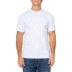 GUESS Men's Eco Tonal Logo Short Sleeve T-shirt