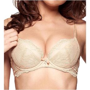 Gossard Women's Superboost Lace Padded Plunge Underwire Bra
