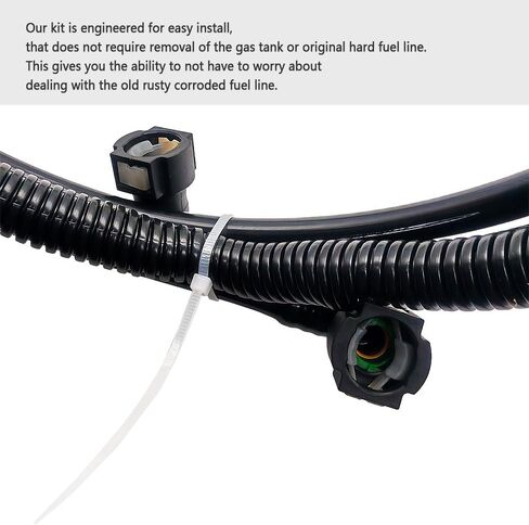 NFR0005 NFR0010 Nylon Fuel Line Kit Fit for Chevrolet Blazer GMC Jimmy 4.3L 1997-2005 Fuel Line Repair Kit in Kuwait
