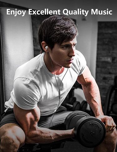 سماعات أذن سلكية من Arsvita مزودة بخاصية إلغاء الضوضاء داخل الأذن مع ميكروفون، صوت ستيريو عميق، التحكم في مستوى الصوت، متوافقة مع جميع أجهزة الواجهة 3.5 مم، الهاتف، الكمبيوتر اللوحي، مشغل MP3، ذهبي مع ميكروفون in Kuwait