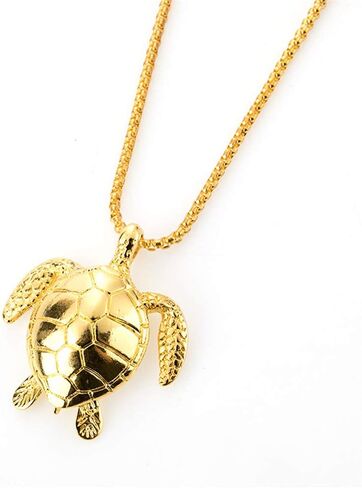 Vintage Turtle Choker Necklace Punk Goth Tortoise Animal Pendant Necklace for Women Girls Hip Hop Jewelry Gifts in Saudi Arabia
