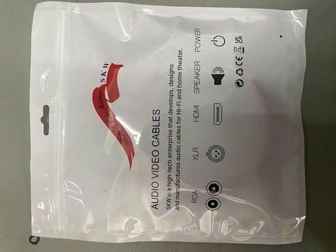 SKW Audiophile Digital Coaxial Cable 3.2ft/1m, SPDIF RCA Subwoofer Cable in Kuwait