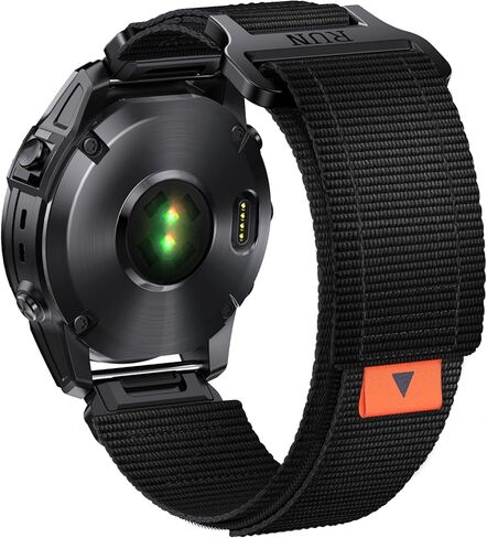 سوار نايلون ABELTA متوافق مع Fenix ​​7X Fenix ​​6X Fenix ​​5X، سوار ساعة فيلكرو نايلون 26 مم لـ Fenix ​​7X Pro، Fenix ​​6X Pro، Fenix ​​5X Plus، Fenix ​​3 HR، Fenix ​​3، Descent Mk1/2، Enduro، quatix in Kuwait