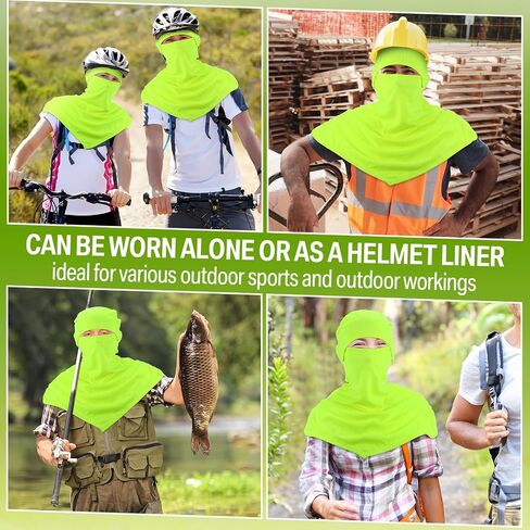 Balaclava Summer Full Face Mask for Sun Protection Breathable Motorcycle Hood Helmet Liners Windproof Long Neck Cover in Saudi Arabia