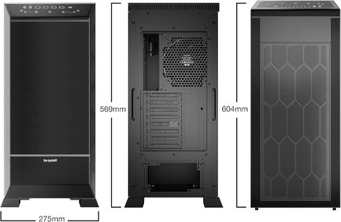 be quiet! Dark Base 701 | Midi Tower PC Case | Mesh Front | Airflow Optimized | 3 Pre-Installed Silent Wings 4 Fans | ARGB Lighting with Controller | Tempered Glass | PWM and ARGB Hub | White | BGW59 in Saudi Arabia