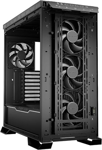be quiet! Dark Base 701 | Midi Tower PC Case | Mesh Front | Airflow Optimized | 3 Pre-Installed Silent Wings 4 Fans | ARGB Lighting with Controller | Tempered Glass | PWM and ARGB Hub | White | BGW59 in Saudi Arabia