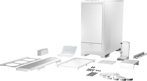 be quiet! Dark Base 701 | Midi Tower PC Case | Mesh Front | Airflow Optimized | 3 Pre-Installed Silent Wings 4 Fans | ARGB Lighting with Controller | Tempered Glass | PWM and ARGB Hub | White | BGW59 in Kuwait