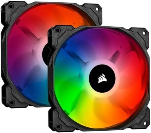 Corsair iCUE SP120 RGB Pro Performance 120mm Triple Fan Kit with Lighting Node Core in Saudi Arabia