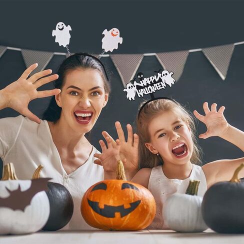 5 Pack Halloween Headbands Ghost Spider Pumpkin Halloween Accessories Cosplay Party Supplies in Saudi Arabia