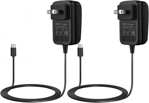 Security-01 2-Pack AC to DC 5V 3A Power Supply Adapter,Plug USB C Type-C,UL Listed FCC in Kuwait