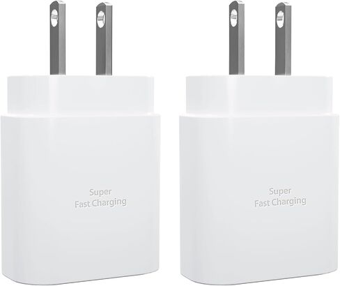 محول طاقة شحن سريع للغاية USB-C من سامسونج، كتلة شاحن PD بقدرة 25 وات in Kuwait