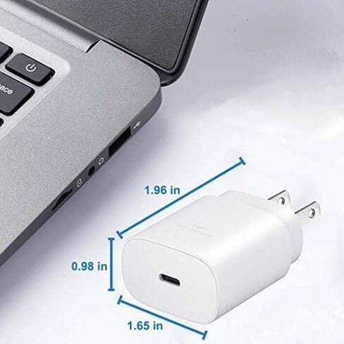 محول طاقة شحن سريع للغاية USB-C من سامسونج، كتلة شاحن PD بقدرة 25 وات in Kuwait