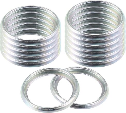 Oil Drain Plug Gaskets 803916010 16mm Oil Crush Washer Seals for Subaru Outback Legacy 2013-2018 for Impreza 2012-2018 Aluminum Alloy (Set of 15) in Saudi Arabia