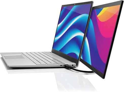 SideTrak Swivel Pro 13.3" Ultra Slim Attachable Portable Monitor, FHD IPS 1080p Laptop Screens with Kickstand + Unique Patented Swivel Hinge, for Mac, PC, and Chromebook, USB-C® Port Connection in Kuwait