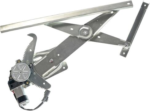 YHTAUTO Front Power Window Regulator Driver Side with 2-Pin Motor Assembly for Ford Taurus 1996-2007, Mercury Sable 1996-2005, Sedan/Wagon in Saudi Arabia