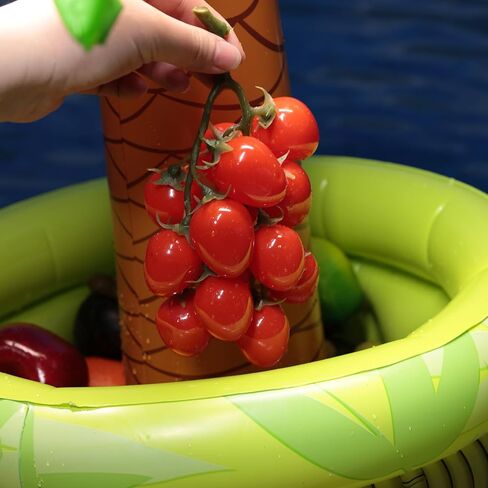 مبرد شجرة النخيل القابل للنفخ من FUTUREPLUSX، حامل مشروبات لشجرة النخيل في حمام السباحة، مبرد مشروبات مبرد لتزيين حفلات هاواي in Kuwait