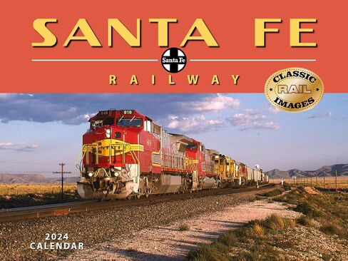Santa Fe Railroad 2024 Calendar in Saudi Arabia