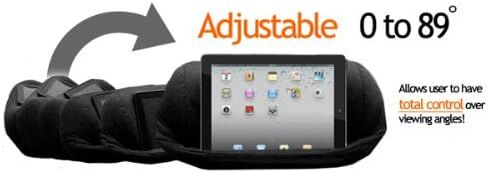Renegade Concepts: Lap PRO - حامل/صينية Universal Beanbag Lap Stand ملحق للكمبيوتر اللوحي iPad وAcer وNexus وجميع أجهزة Android اللوحية وأجهزة القراءة الإلكترونية والكتب وأجهزة Google (أحمر)- in Kuwait