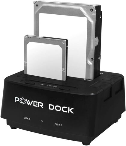كينج وين قاعدة توصيل القرص الصلب بمنفذ USB 3.0 الى ساتا/SSD مع وظيفة استنساخ بدون اتصال متوافق مع قرص صلب ساتا 2.5 انش/3.5 انش (ساتا I/II/III). تصميم خالٍ من الأدوات، يدعم محركات 2x8TB وUASP in Kuwait
