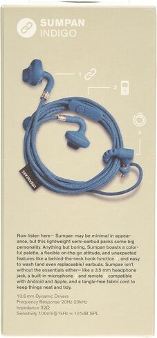 سماعات داخل الاذن من Urbanears Sumpan، ترو وايت (4091380) (الموديل: 04091380) in Saudi Arabia