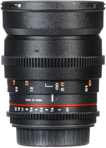 Rokinon DS24M Cine DS 24mm T1.5 Wide Angle Lens for Sony E | Cinema lens provides smooth manual focus and consistent optical performance for professional video production. in Kuwait