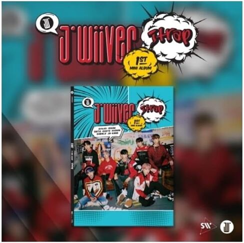 JWiiver Jtrap الألبوم الصغير الأول CD+1p ملصق+119p PhotoBook+2p PhotoCard+1p ملصق+1p بولارويد+1p بطاقة بريدية+1p Life 4Cut+تتبع Kpop مختوم in Saudi Arabia