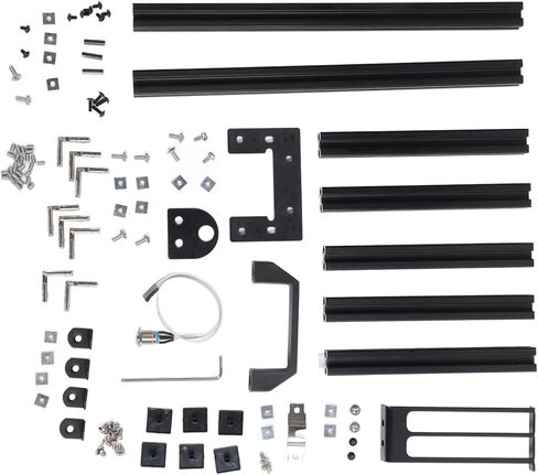 DIY Computer Motherboard Case Rack, Computer ATX Open Motherboard Rack, Vertical Open Aluminum Frame Chassis Rack, Open Chassis Support Bracket with Good Heat Dissipation in Kuwait