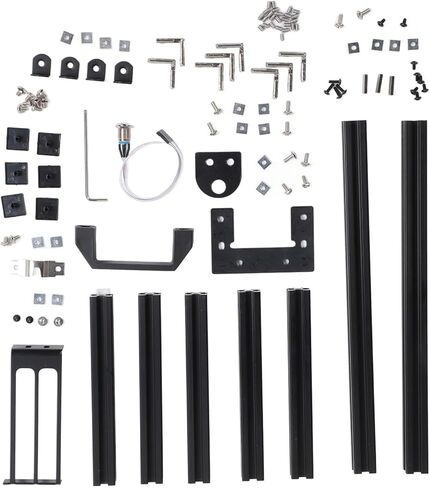 DIY Computer Motherboard Case Rack, Computer ATX Open Motherboard Rack, Vertical Open Aluminum Frame Chassis Rack, Open Chassis Support Bracket with Good Heat Dissipation in Kuwait