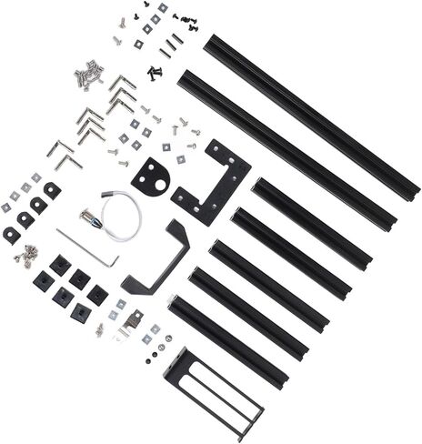 DIY Computer Motherboard Case Rack, Computer ATX Open Motherboard Rack, Vertical Open Aluminum Frame Chassis Rack, Open Chassis Support Bracket with Good Heat Dissipation in Kuwait