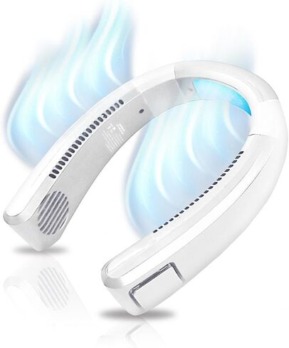 AlphaCool Portable Neck Air Conditioner – Neck and Face Cooling Device with Rechargeable Battery – Bladeless Design in Saudi Arabia