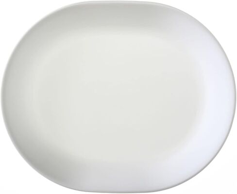 Corelle Livingware Winter Frost White 12-1/4" Serving Platter in Kuwait