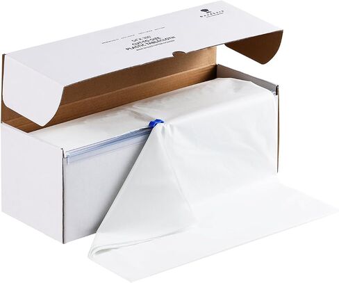 Goodluck 54 Inch X 300 Feet Plastic Table Cloths with Cutter Box, Disposable Table Cloths for Parties, Tablecloth Plastic for Party, Banquet, Wedding, Birthday, Anniversary Decorations, White in Saudi Arabia