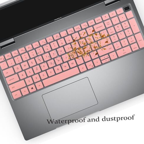Keyboard Cover for 15.6 Inch Dell Latitude 3540 3550 5520 5521 5530 5531 5540 5550, 15.6 Inch Dell Precision 3560 3561 3570 3571 3580 3581 3590 3591 Laptop US Protective Keyboard Skin-Colorful in Kuwait