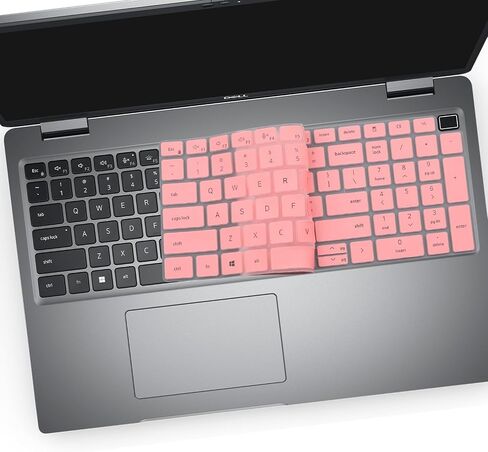 Keyboard Cover for 15.6 Inch Dell Latitude 3540 3550 5520 5521 5530 5531 5540 5550, 15.6 Inch Dell Precision 3560 3561 3570 3571 3580 3581 3590 3591 Laptop US Protective Keyboard Skin-Colorful in Kuwait